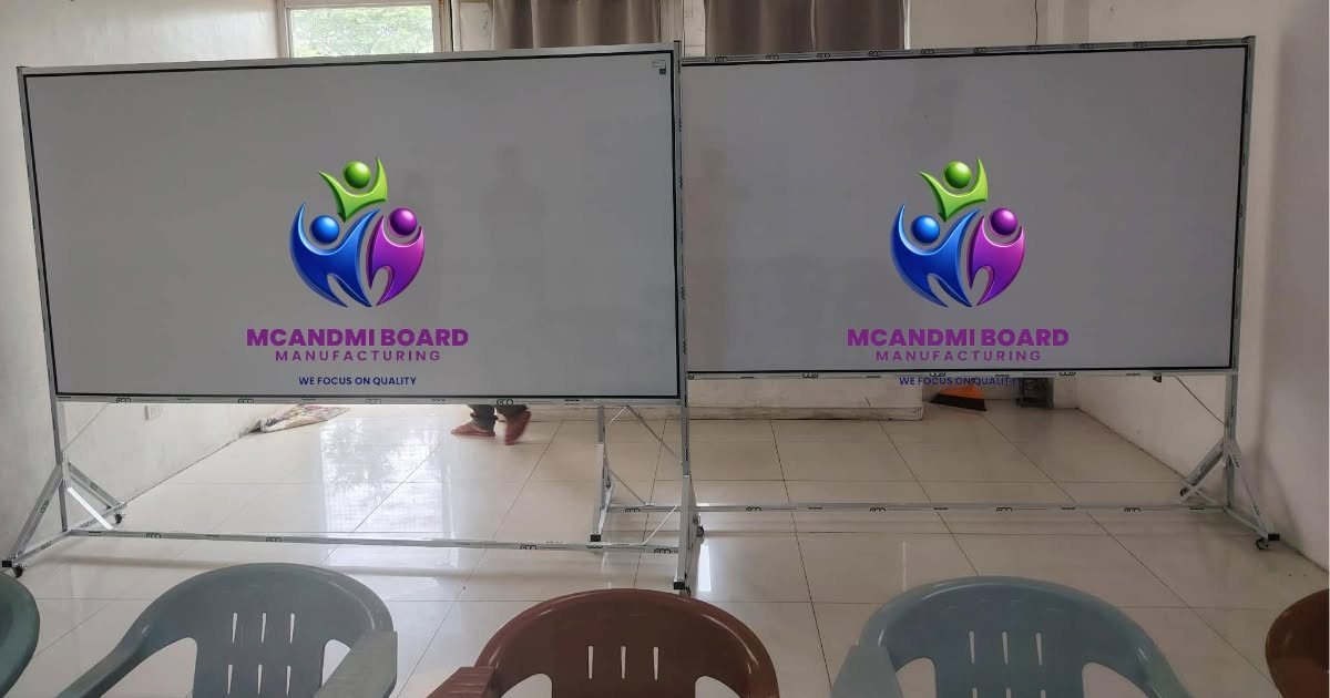 Thank you for ordering 2pcs 4x8 feet whiteboard with stand, wheels and stopper delivered to Meycaua…
